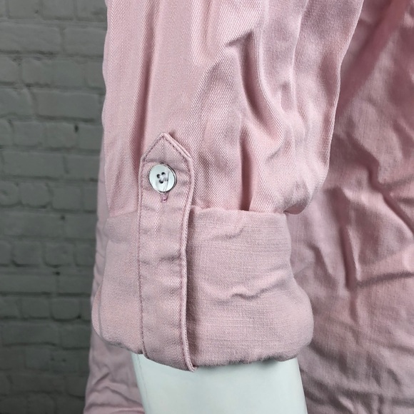 0X 3X Style & Co Pink Button Down Shirt Plus Size - Picture 5 of 6